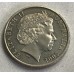 AUSTRALIA 2001 . TWENTY 20 CENTS COIN . CENTENARY OF FEDERATION . NORFOLK ISLAND